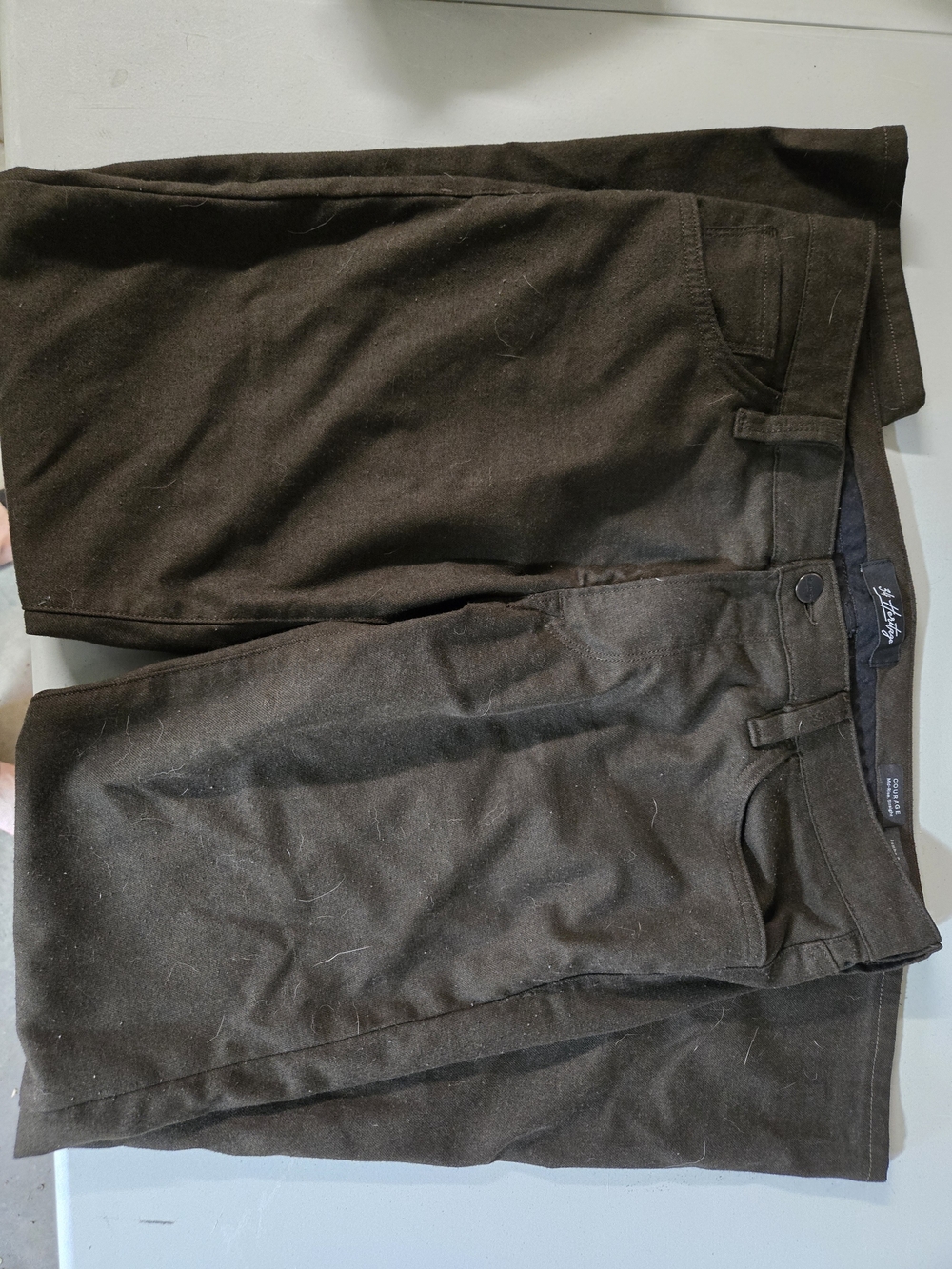 Men's Brown Chino Pants - Classic Straight Fit